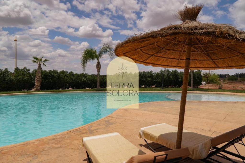 Appartement Peaceful 2br Oasis With Pool Tennis Ac - Palmeraie *
