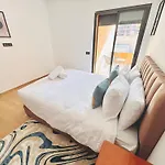 New Apartment In Gueliz, Pool, Balcony & Parking