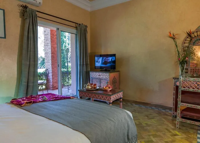 Room In Bb - Double Room In A Charming Villa In The Heart Of Marrakech Palm Grove