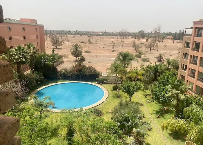 Appartement Avec Piscine, Hivernage A Marrakech
