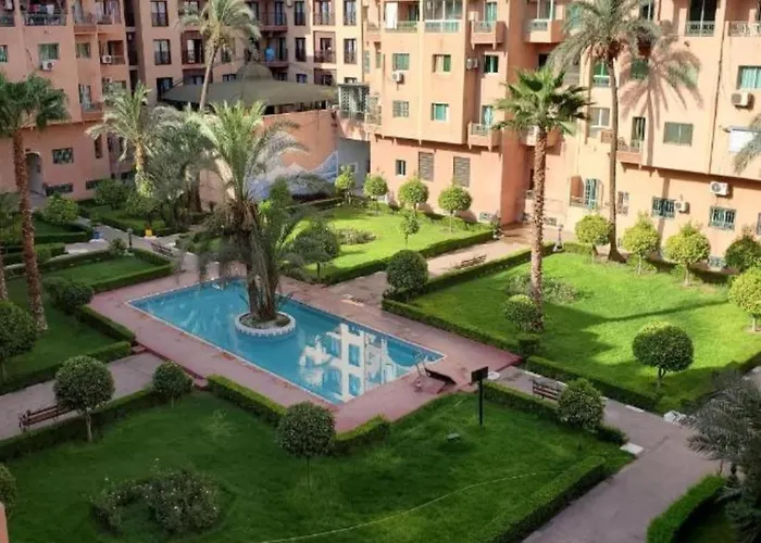 Charming Two-Bedroom Apartment In Marrakesh Gueliz