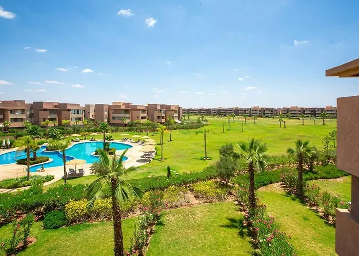 Cozy&Elegant-Prestigia-Pool-10Min From Gueliz