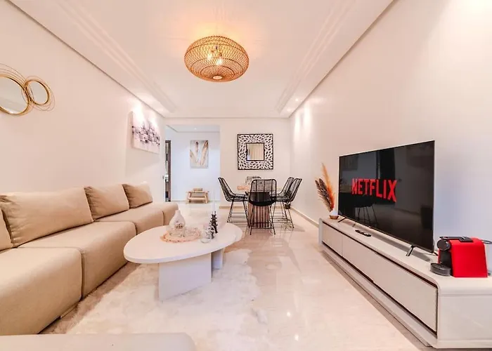 Luxury Apartment 3 Bedroom In Citycenter Marrakech