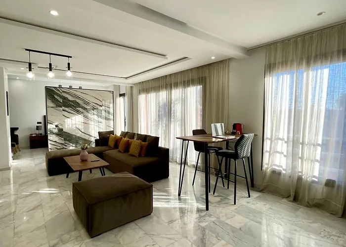Palm View Luxury Loft In Heart Of Gueliz