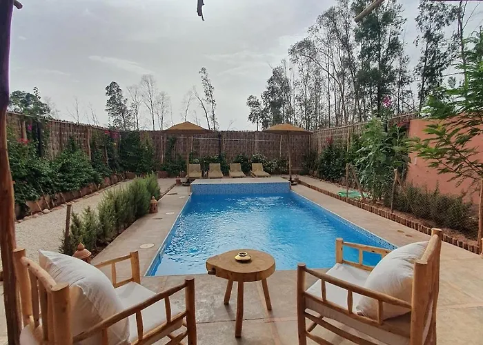 Villa Selma Marrakech Piscine Jardin Privee 10 Min Du Centre