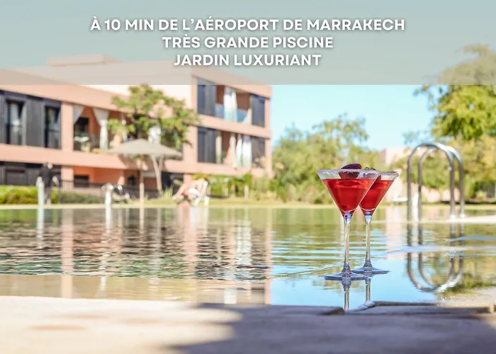 Ana Cosy - Clim, Wifi, Jardin A 10Min De L\'Aeroport