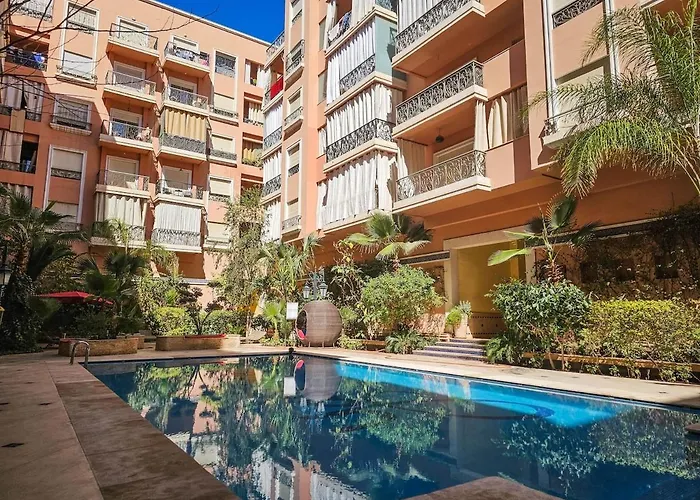 Oasis - 7 Min From Majorelle - Medina And Nightlife With Ac And Pool