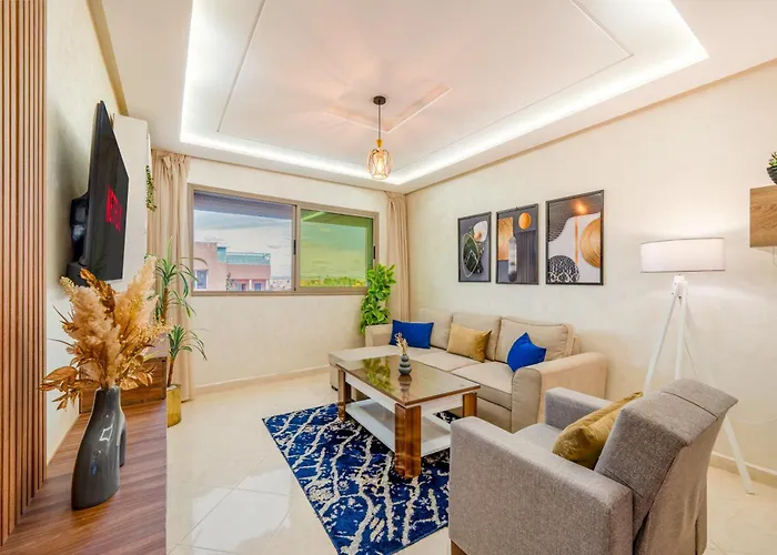 Cozy Studio With Mountain View In Gueliz, Marrakech