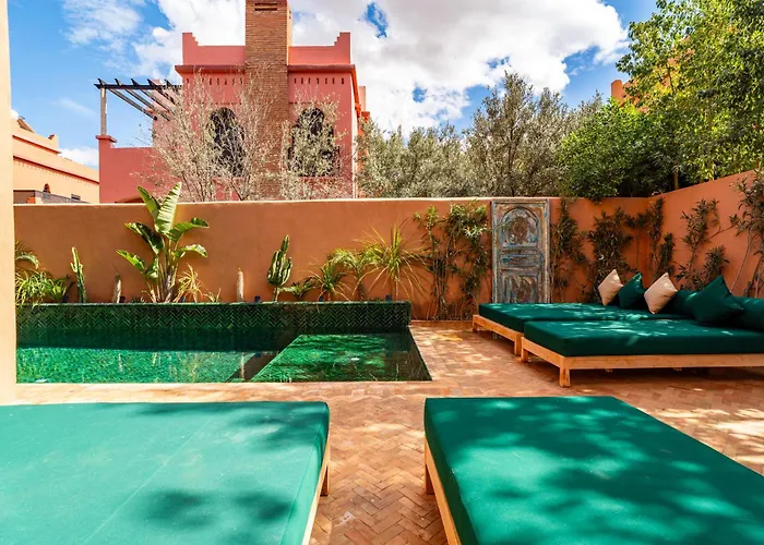 Palais Mamina 380M2 Au Coeur De La Palmeraie De Marrackech