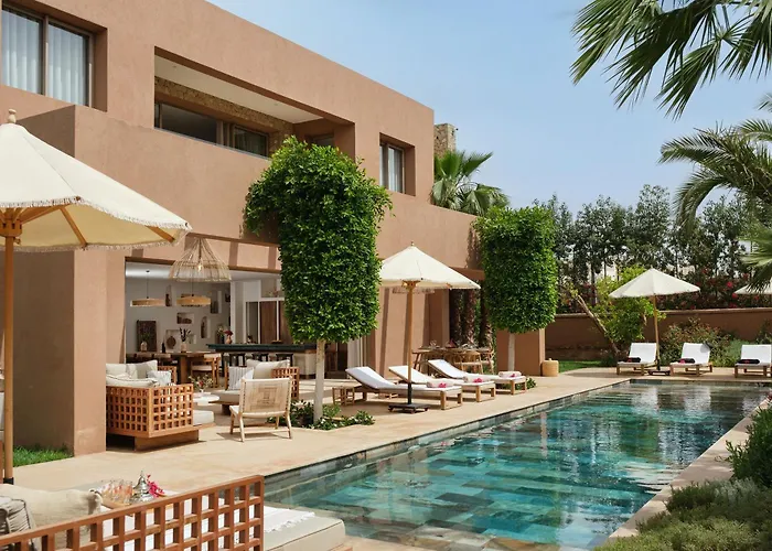 Villa Ty Habibi - Super 5 Bedroom With Private Heated Pool By The Golf Amelkis