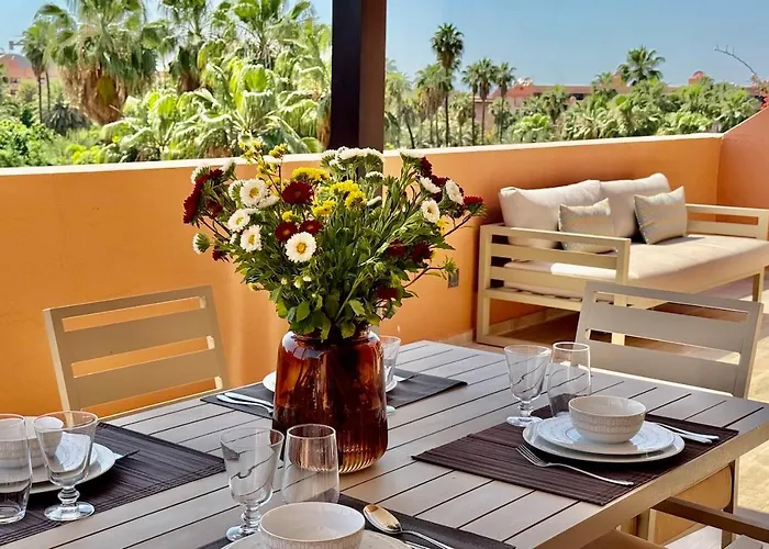 Penthouse With Rooftop And Jardin Majorelle View