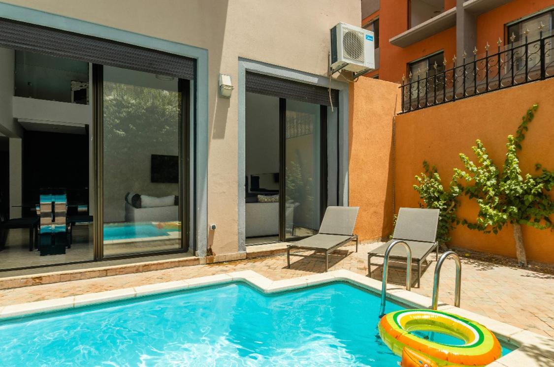 O Terrasses De Gueliz Avec Piscine Privee Appartement