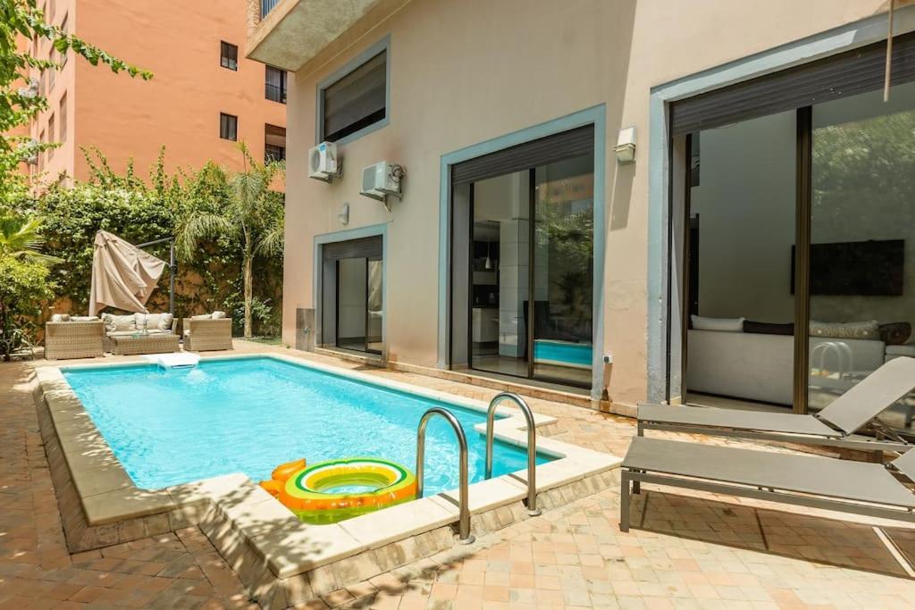 O Terrasses De Gueliz Avec Piscine Privee Appartement