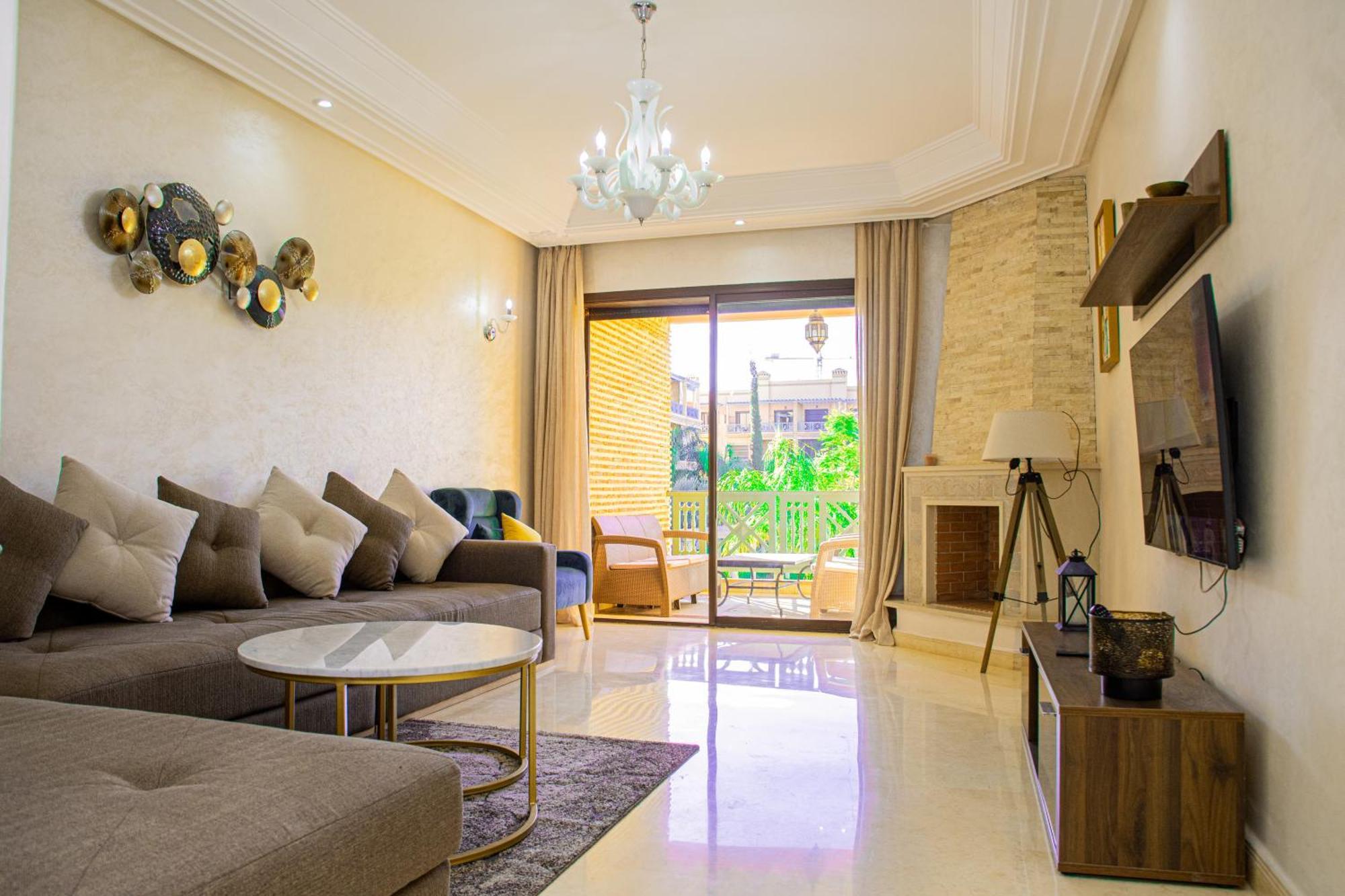Apartment Tibouda House Deluxe Avec Piscine - Familiale Marrakesch