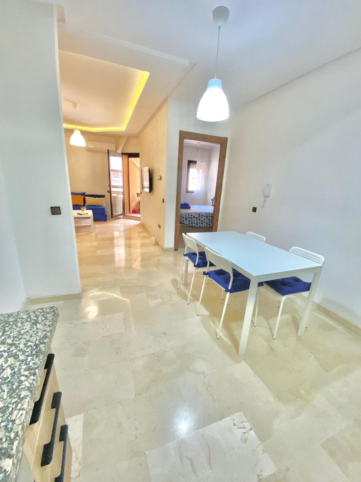 Appartement Avec Piscine En Face A La Gare Gueliz Marrakesh