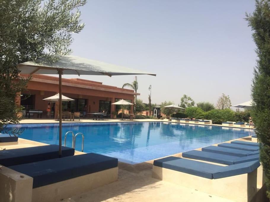 Apartment Avec Vue Sur L'atlas Et Piscine Marrakesch