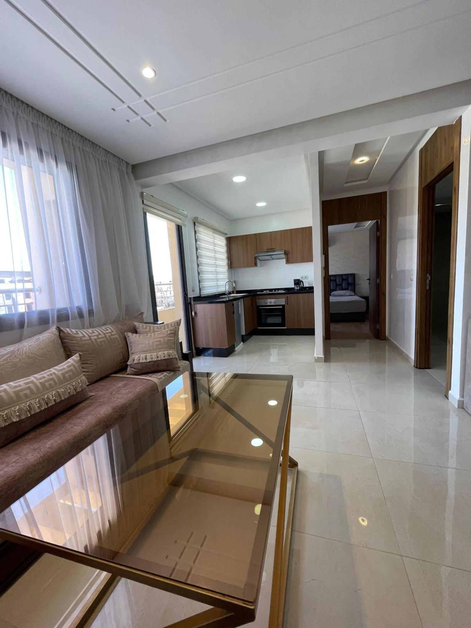 Confortable Avec Piscine Interieur Appartement Marrakesh