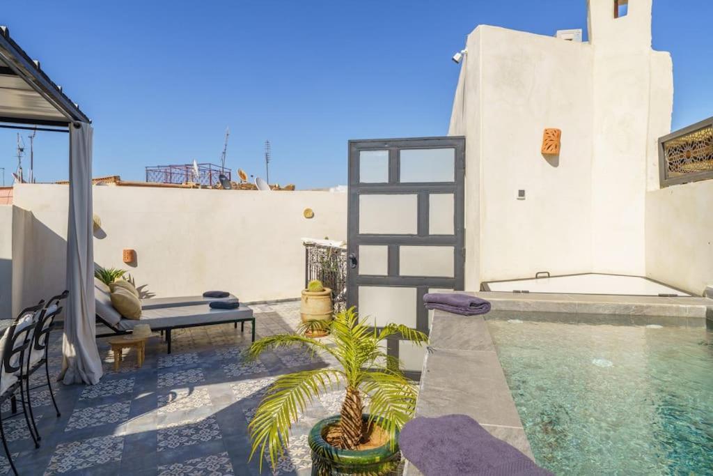 Taher - Piscine - Wifi Fibre Optique - Petit Dejeuner Casa vacanze Marrakesh