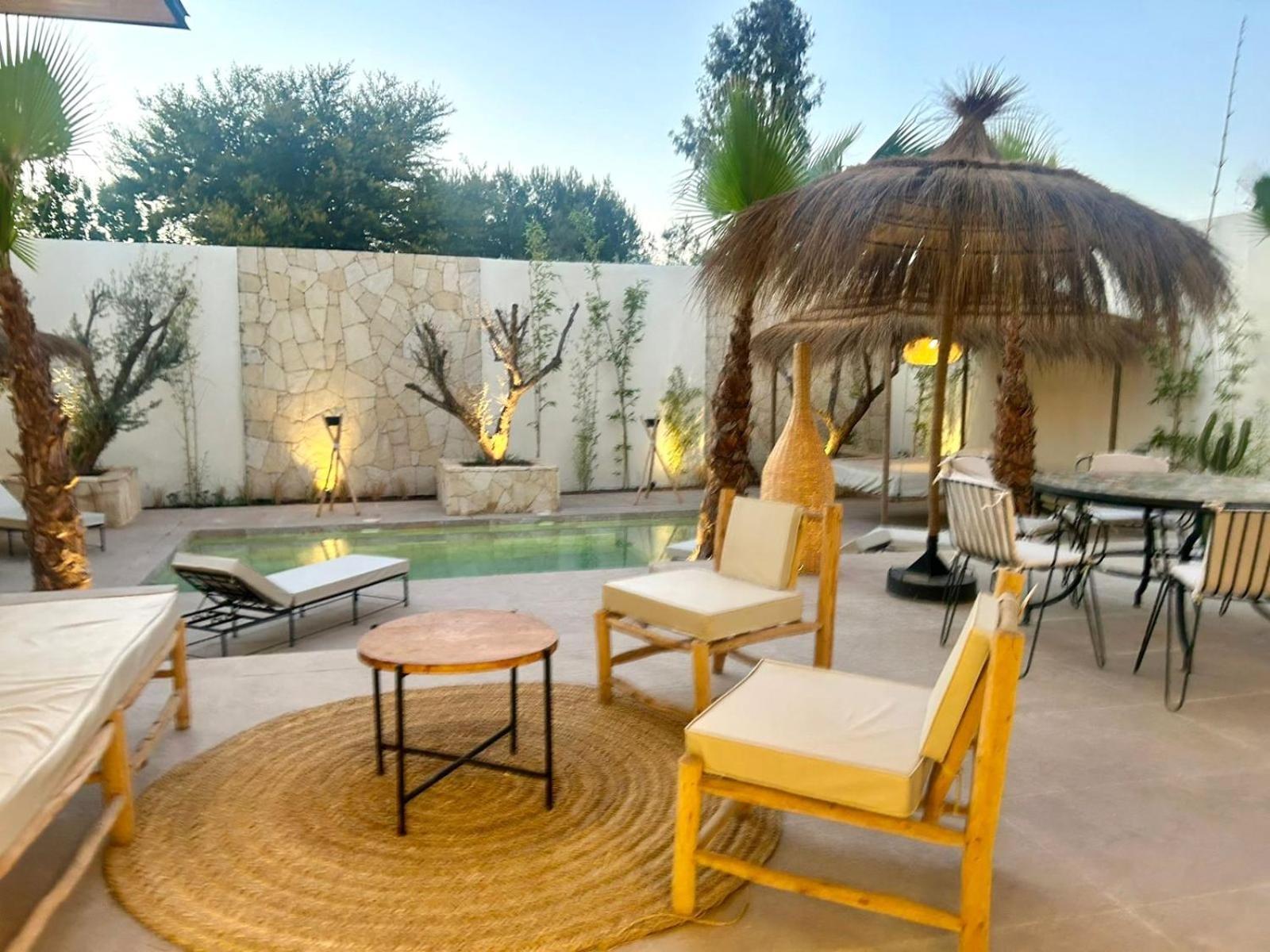Marrakech El Ain Avec Piscine Chauffee Marrakesch