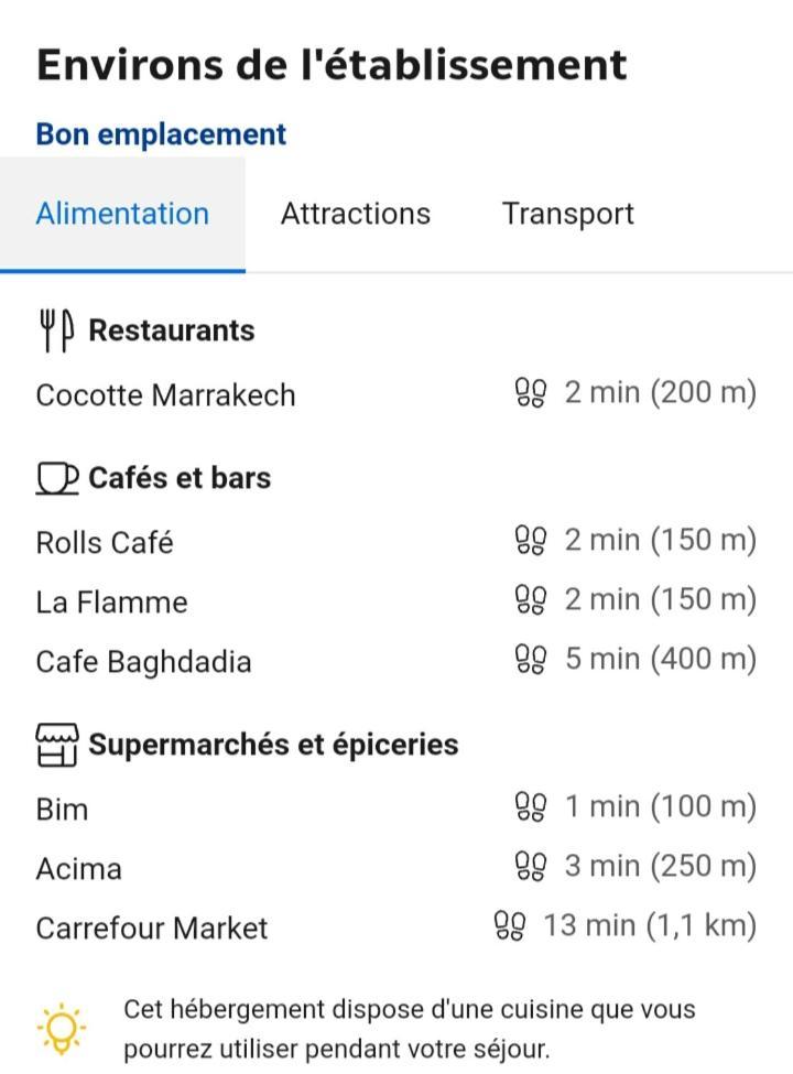 Apartamento Joli Gueliz Centre Marrakesh