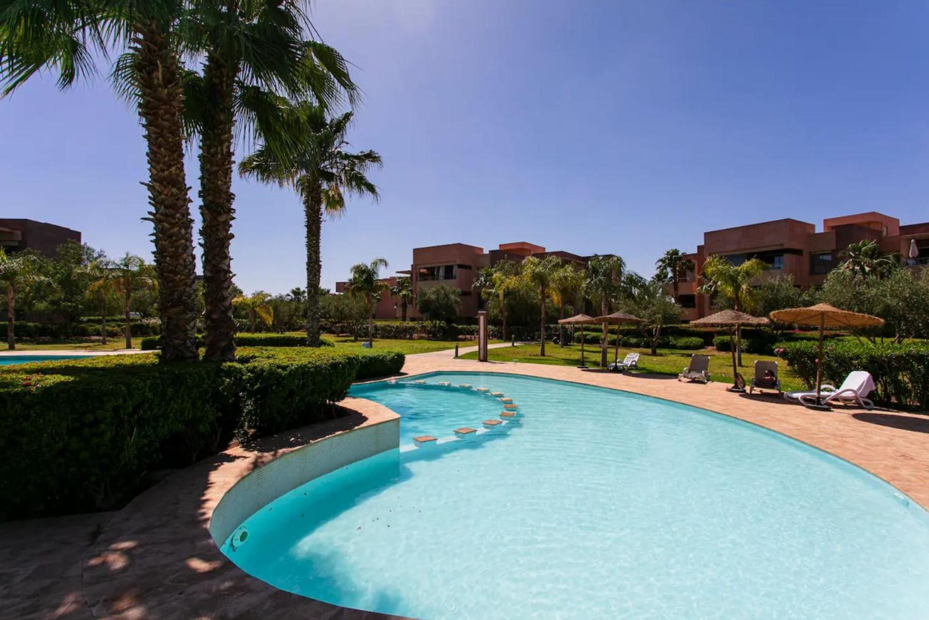Avec Piscine Au Coeur De Marrakech Appartement *
