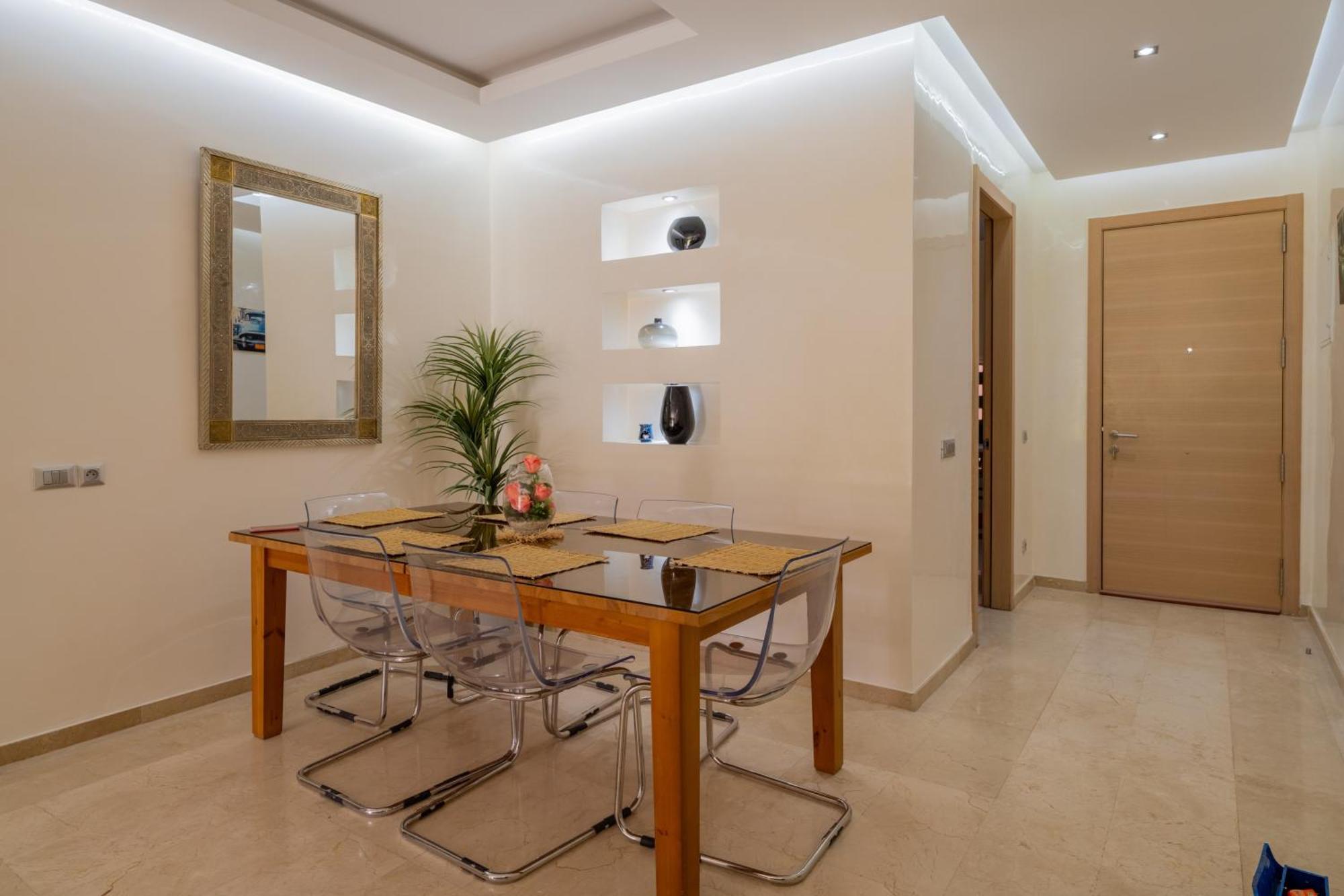 Luxury Xl Golf View Retreat Private Garden Apartment Marrakesh