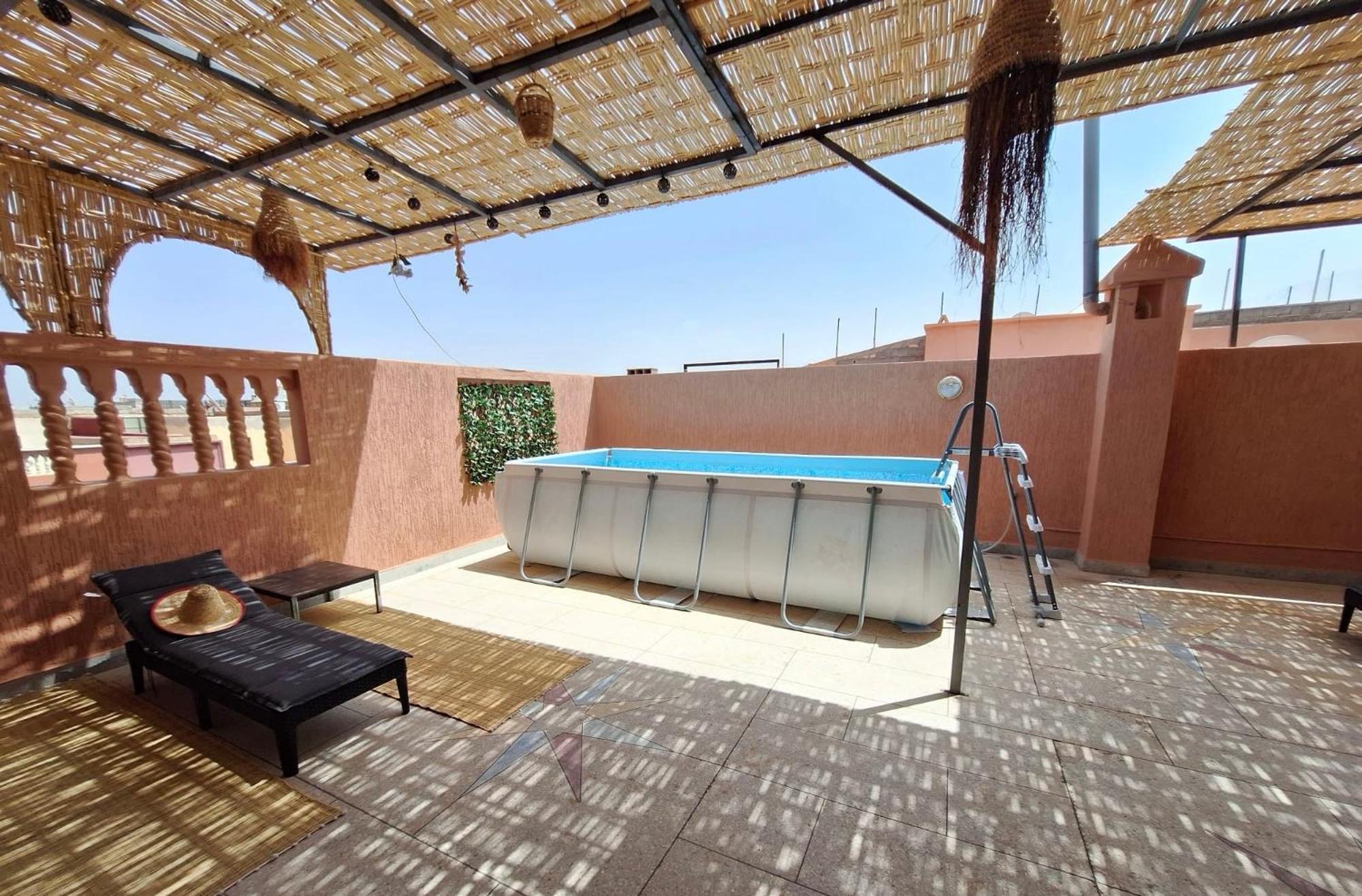 Near Airport - Pool- Terrace- Airco-parking-wifi Marrakesch