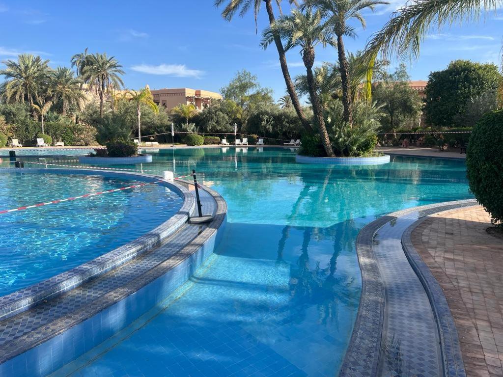 Vue Piscine Palmerie Appartement