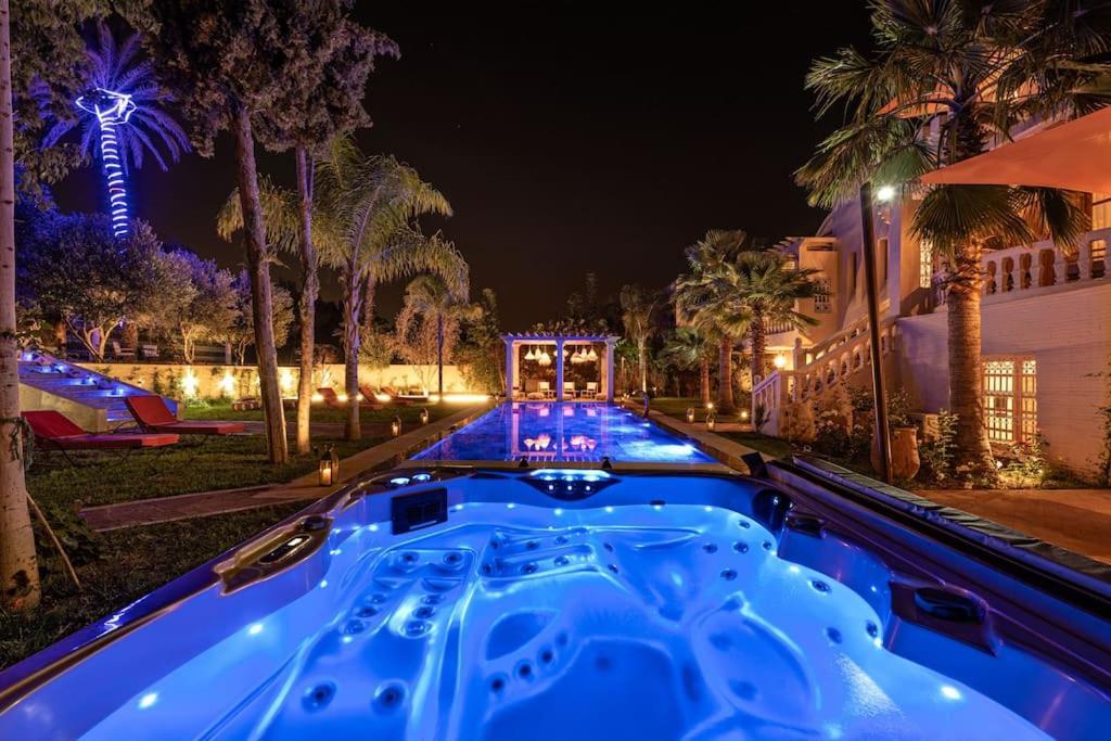 Villa La D'oz Pour 12 Personnes Golf Amelkis Marrakesch