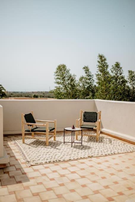 La D'oz Pour 12 Personnes Golf Amelkis Villa Marrakesch