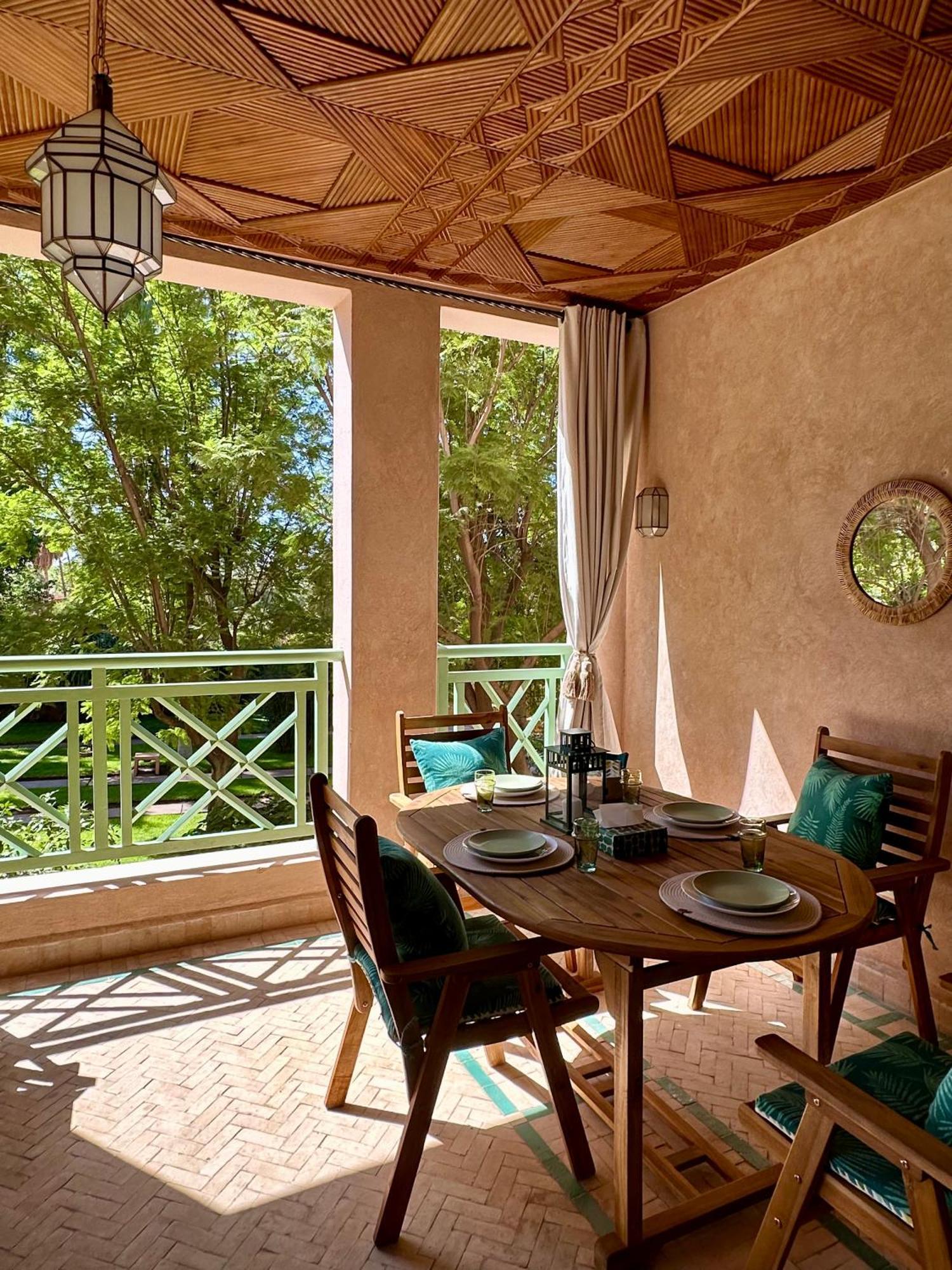 Somptueux Jardin & Piscine - Hivernage Appartement Marrakesh