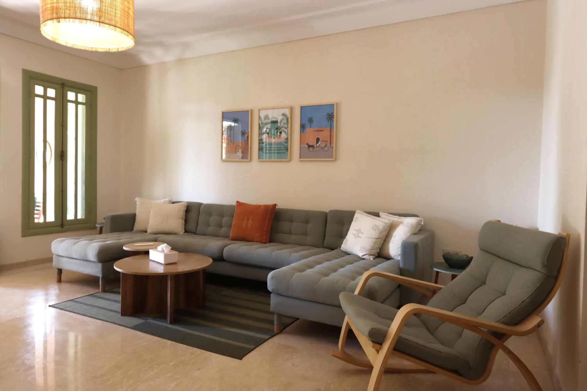 Appartement Somptueux Jardin & Piscine - Hivernage Marrakesh