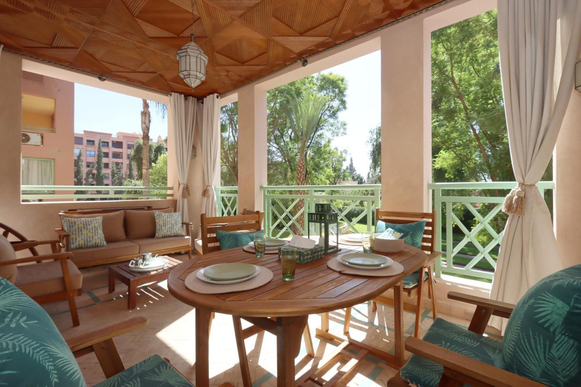 Appartement Somptueux Jardin & Piscine - Hivernage *