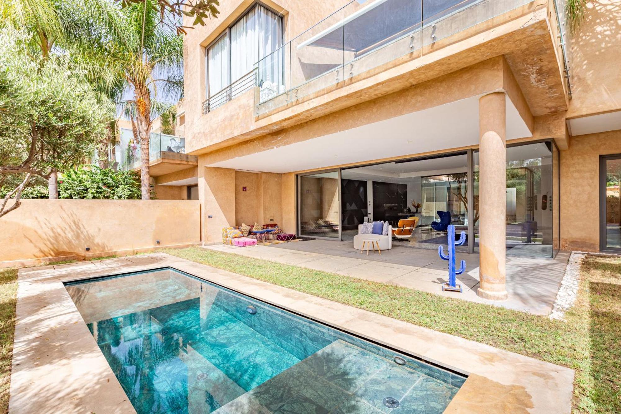 New! Appt De Luxe A Oliver Palm, Piscine Prive * Marrakesh