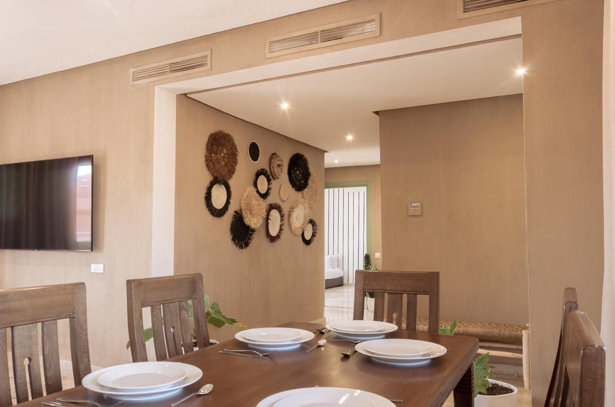 Large Stylish Gueliz With Pool Access Apartment *