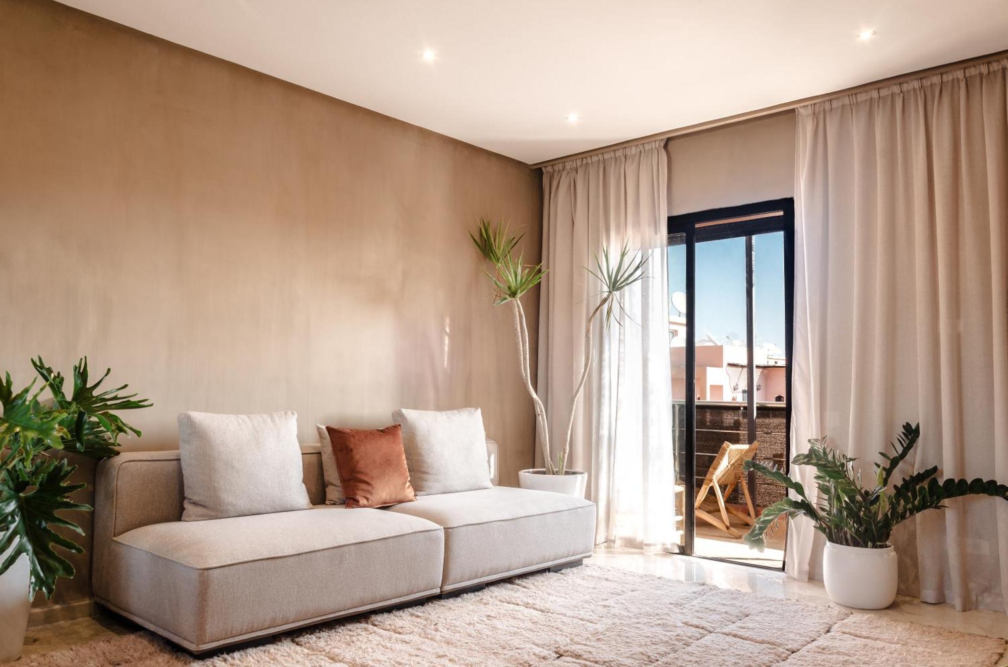 Large Stylish Gueliz With Pool Access Apartment Marrakesch