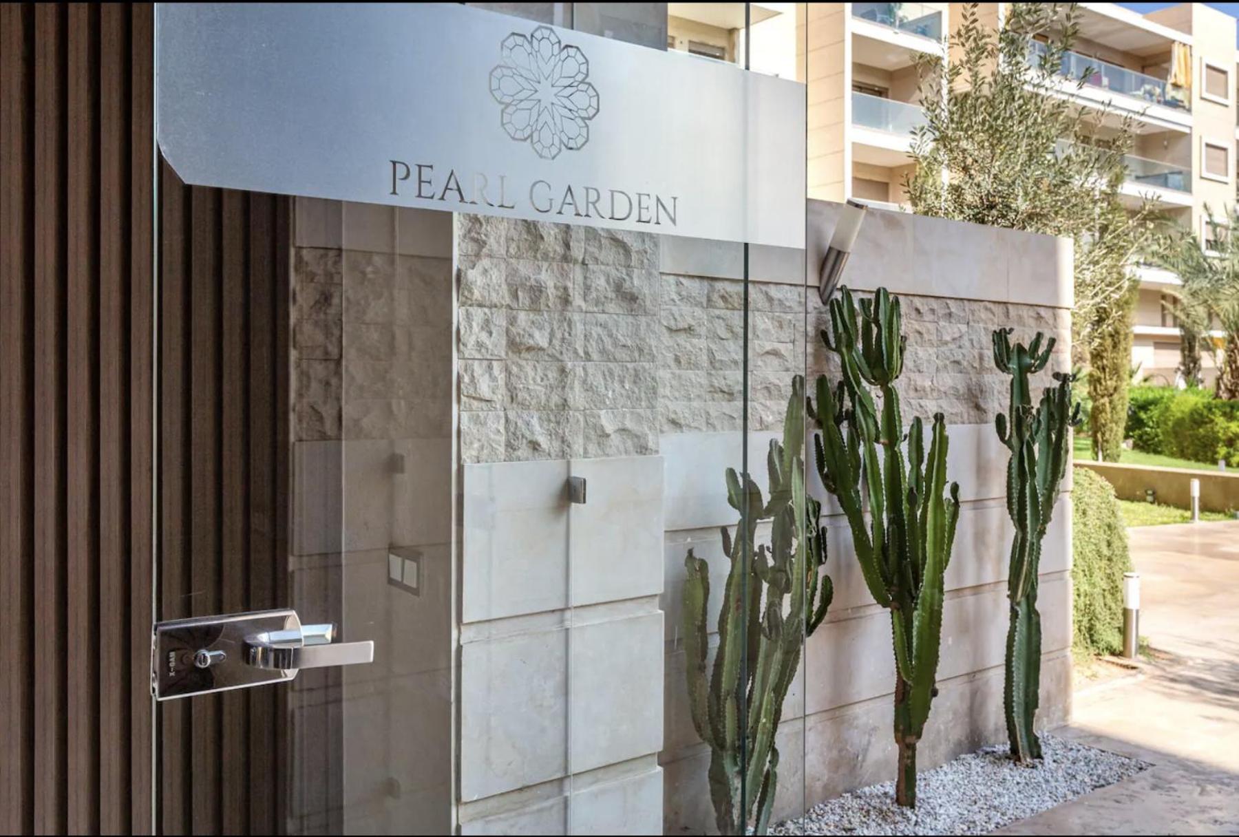 Appartement Pearl Garden Cosy Lux Elegant Sunny Terrace Piscine Marrakesh
