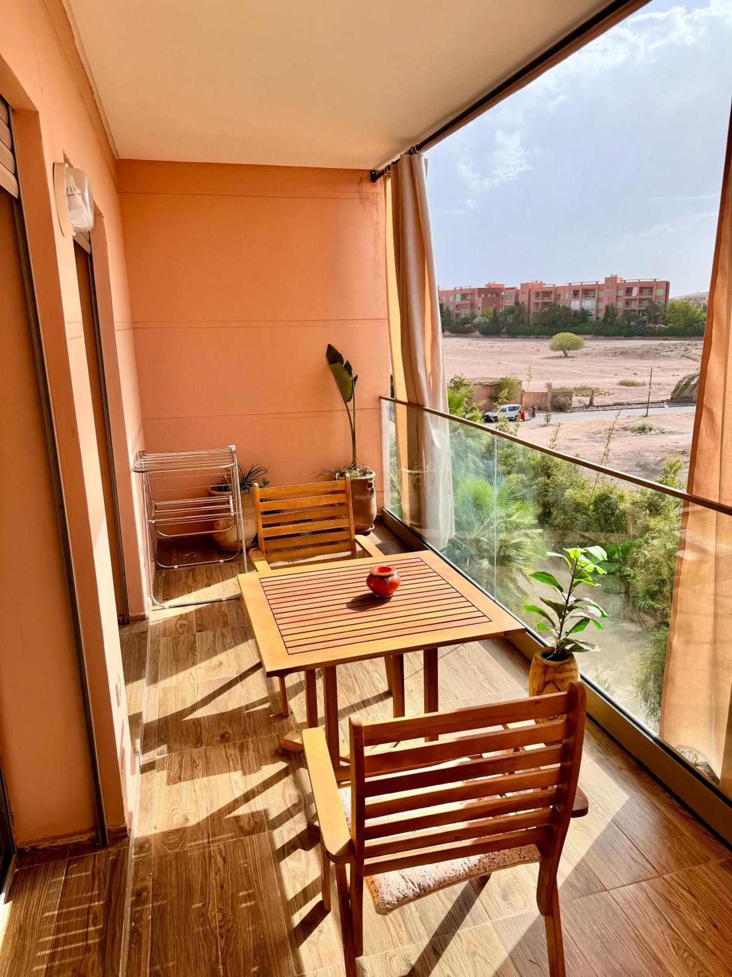 Appartement Pearl Garden Cosy Lux Elegant Sunny Terrace Piscine Marrakesh