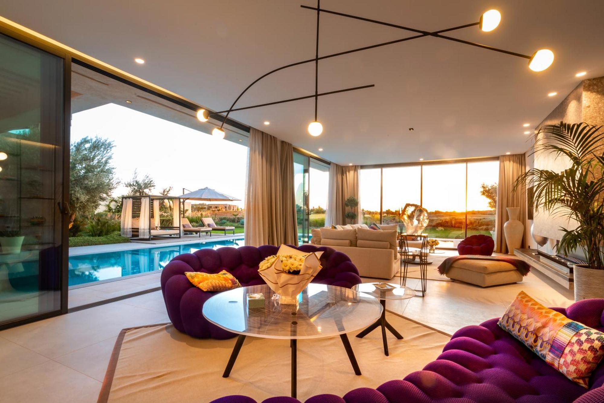 De Luxe A Marrakech, Piscine Jacuzzi, Vue Golf A Amelkis Marrakesh