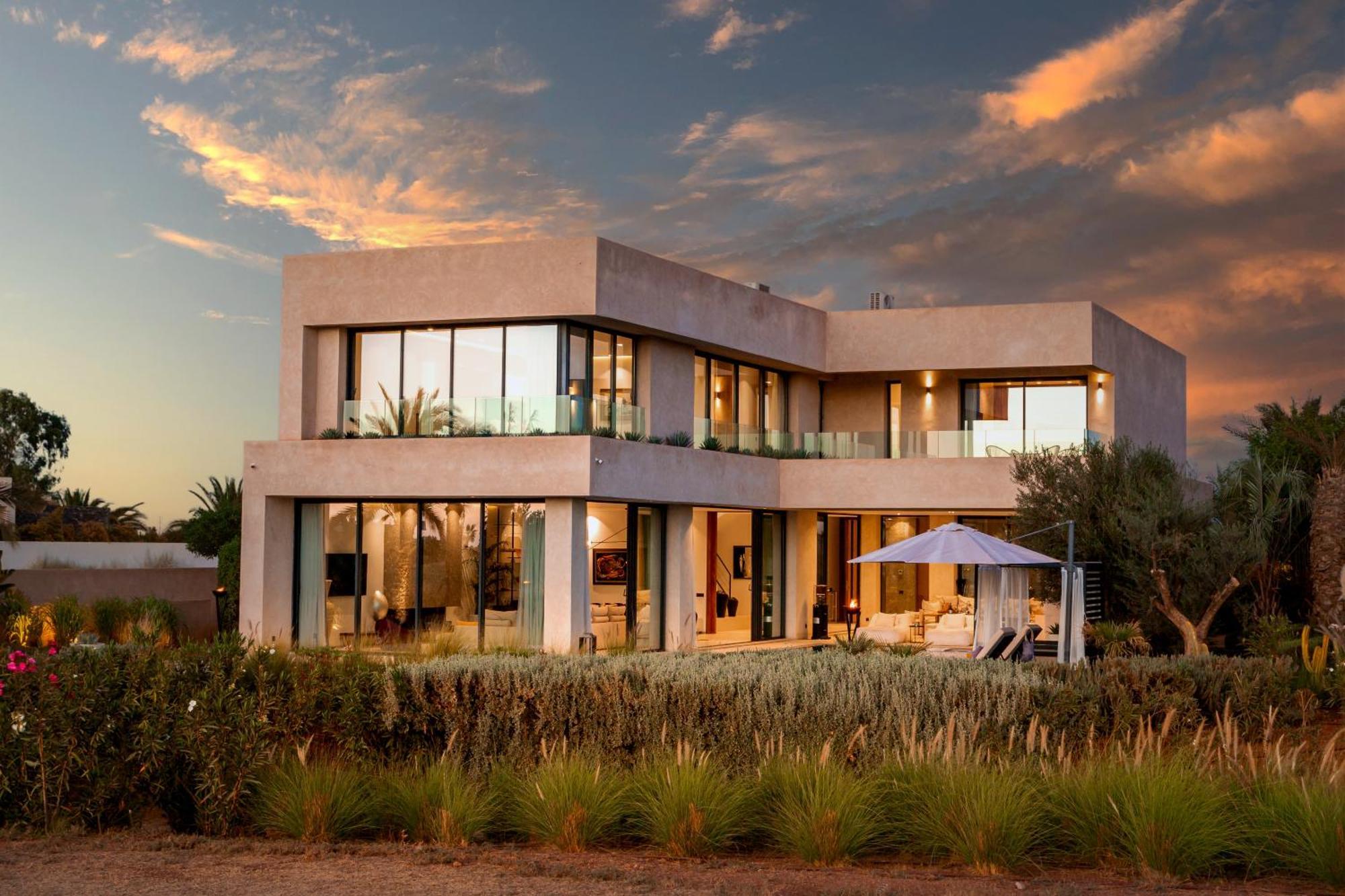 De Luxe A Marrakech, Piscine Jacuzzi, Vue Golf A Amelkis Villa Marrakesh