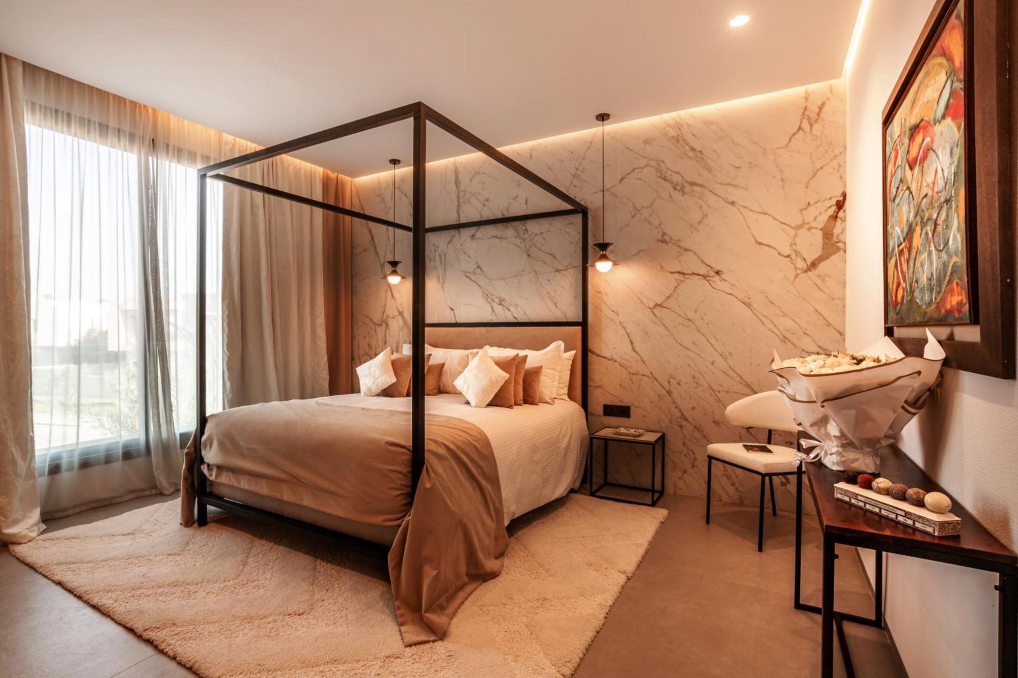 De Luxe A Marrakech, Piscine Jacuzzi, Vue Golf A Amelkis Villa *