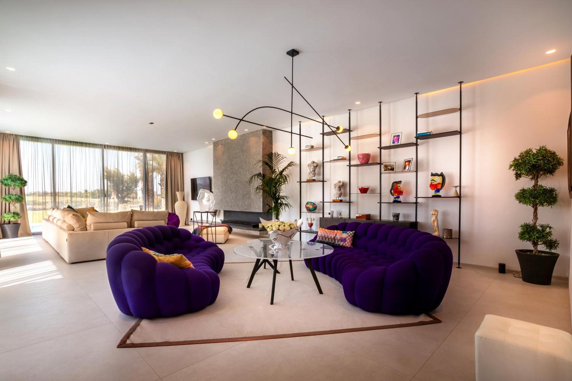 Villa De Luxe A Marrakech, Piscine Jacuzzi, Vue Golf A Amelkis Marrakesh