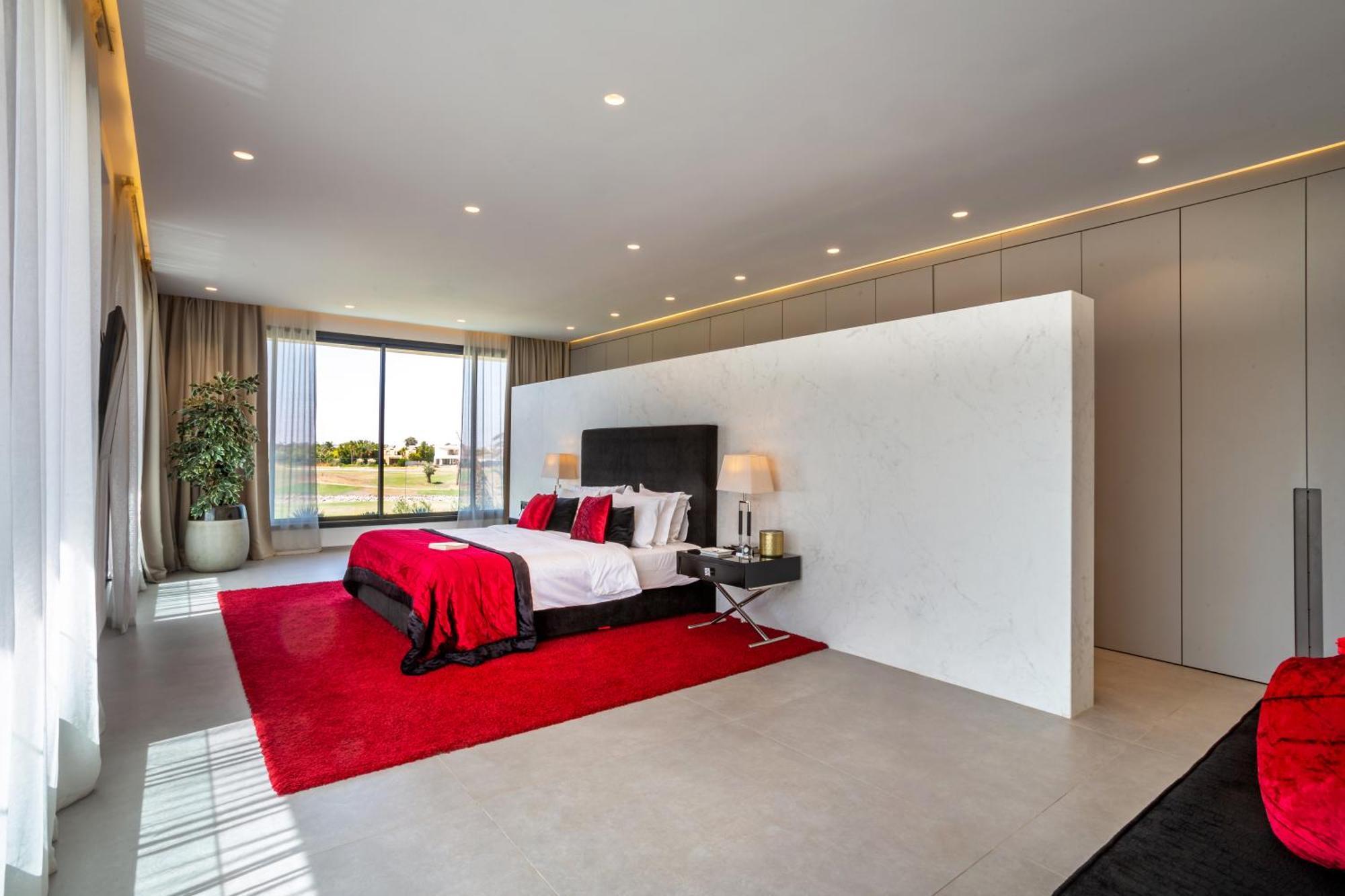 De Luxe A Marrakech, Piscine Jacuzzi, Vue Golf A Amelkis Villa *