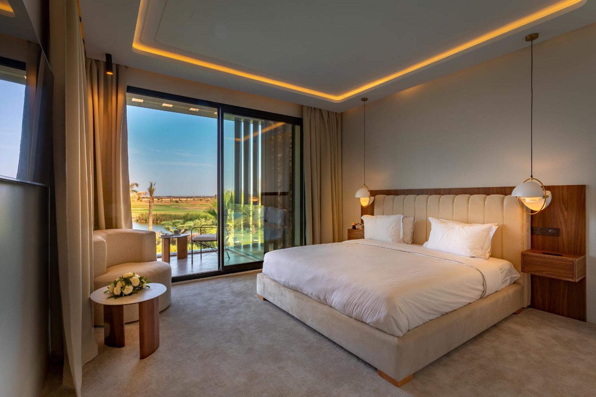 De Luxe A Marrakech, Piscine Jacuzzi, Vue Golf A Amelkis * Marrakesh
