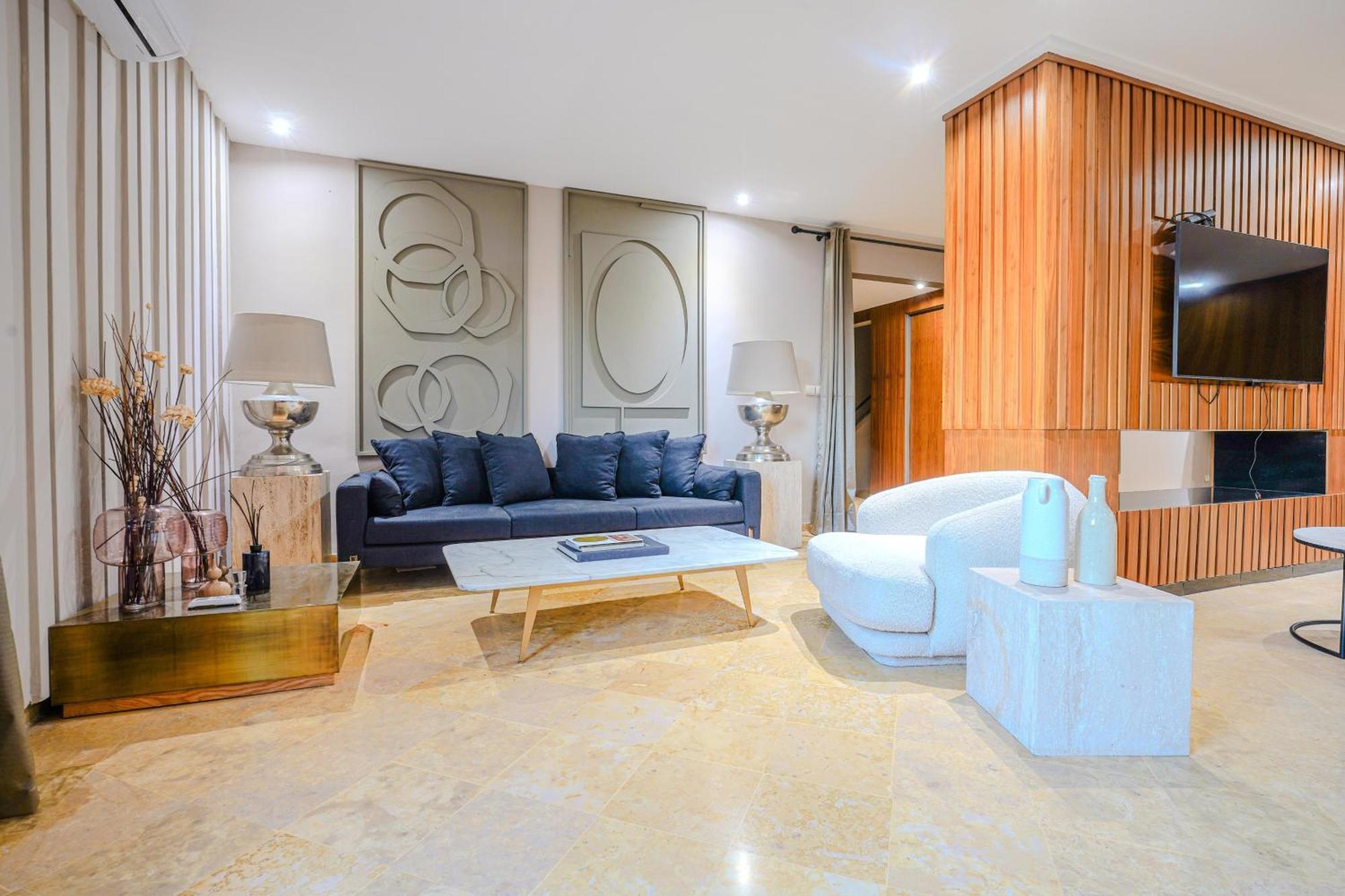 Superbe Duplex Au Coeur De Marrakech Hivernage Appartement