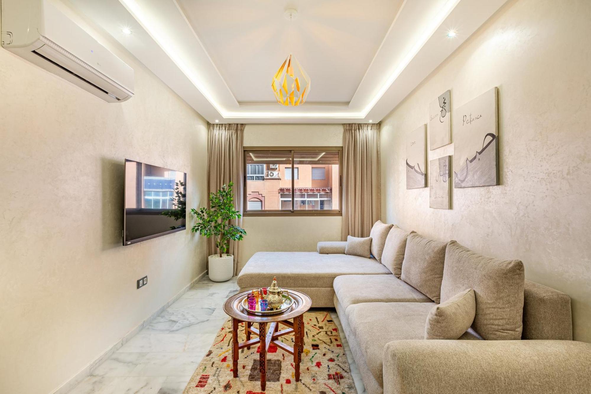 Appt Elegant Et Confort Dans Le Centre De Marrakech Apartment Marrakesch