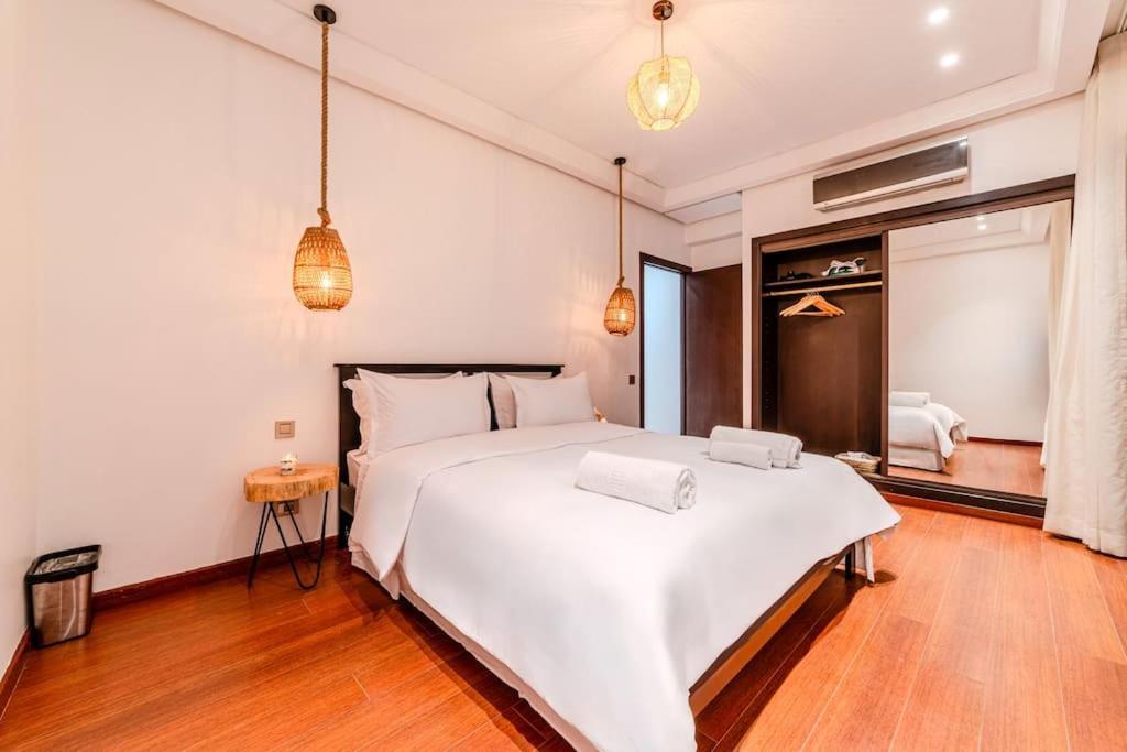 Luxury 3 Bedroom In Citycenter Marrakech Appartement *