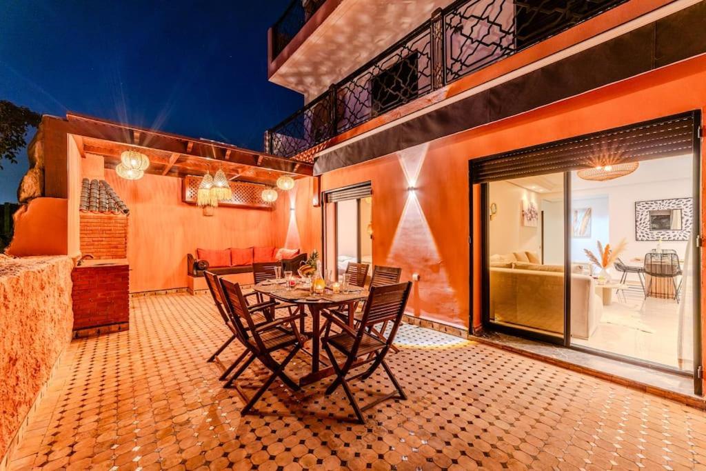 Luxury 3 Bedroom In Citycenter Marrakech Appartement *