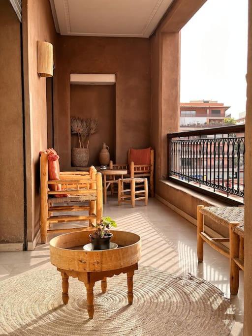 Apartment Centre Gueliz Avec Terrasse Spacieuse Marrakesch