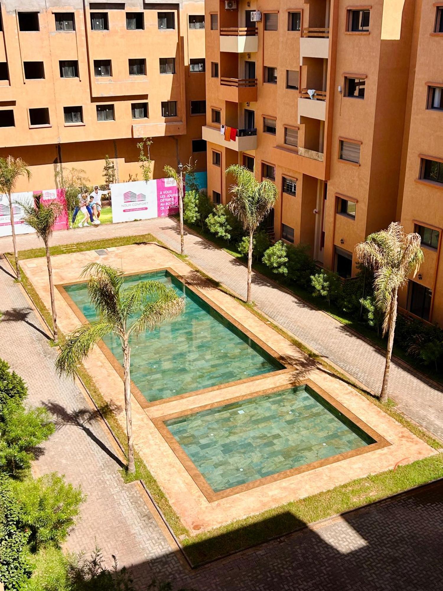 New In Gueliz, Pool, Balcony & Parking